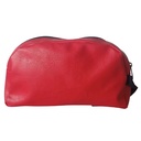Hand Pouch - Red & Black compo Rexine (14 x 24 x 6 cm)