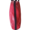 Hand Pouch - Red & Black compo Rexine (14 x 24 x 6 cm)