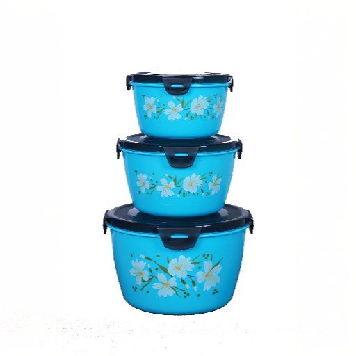 Royal Bowl 3 Pcs Set - (2800 ML x 1600 ML x 1000 ML)