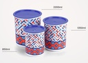 Airtight Containers with Box packing (3 Pcs Set - 2200 ML x 1350 ML x 850 ML)