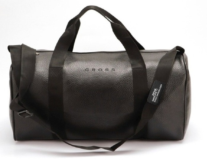 CROSS TRIMLO-DUFFLE BAG WITH POLYCOVER PACKING- BLACK SIZE : H : 11" x L : 18" x W : 7.5" Inch 