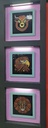 Toughened glass acrylic hand painted 15x15 inch