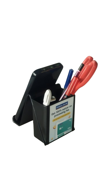 Pen Stand with Mobile Holder