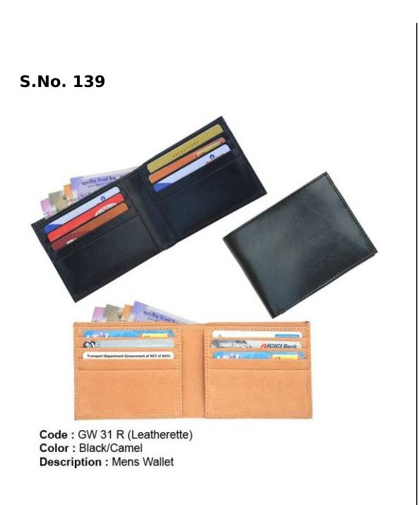Mens Wallet - Leatherette