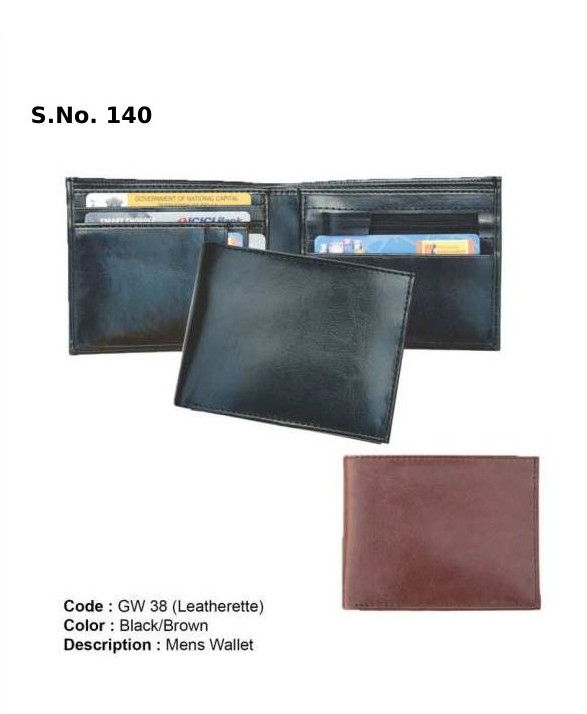 Mens Wallet - Leatherette