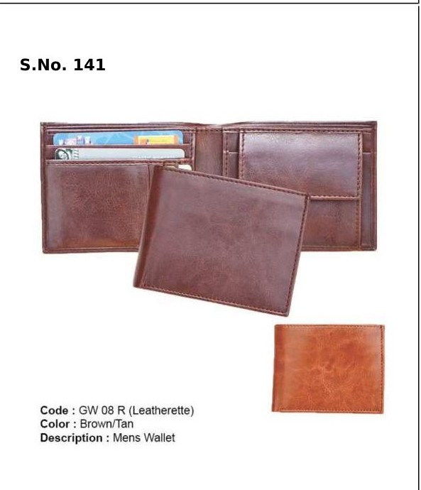 Mens Wallet - Leatherette