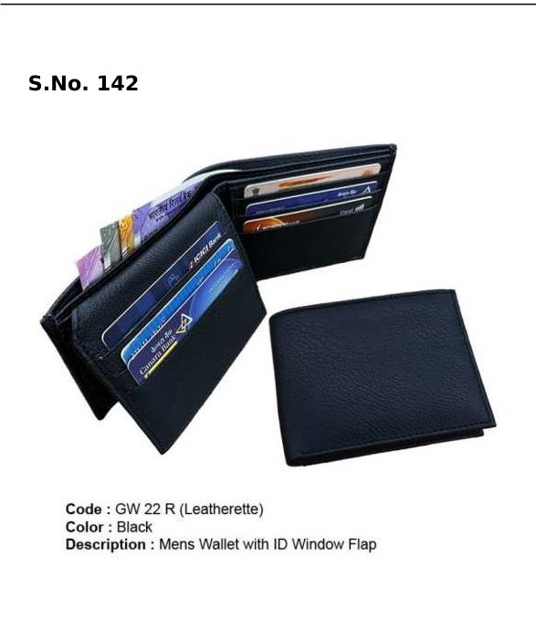 Mens Wallet - Leatherette