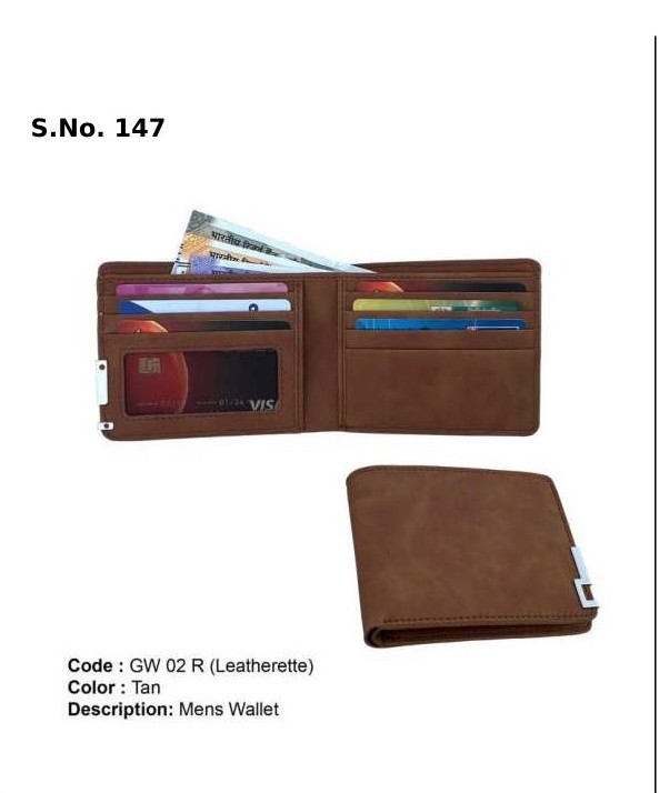 Mens Wallet - Leatherette