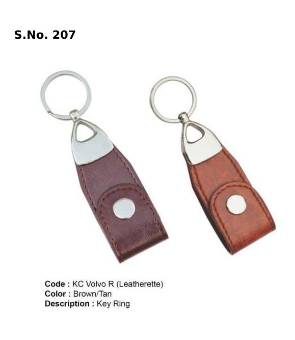 Key Ring - Leatherette