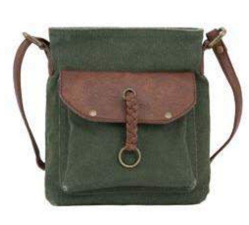 Tassle M-202112 Fashionable Crossbody Bag - 8” W X 7.5” H X 1.5” D With 23” Adjustable Strap, Exterior Pocket, Interior Zipper Pocket, And Zippered Closure