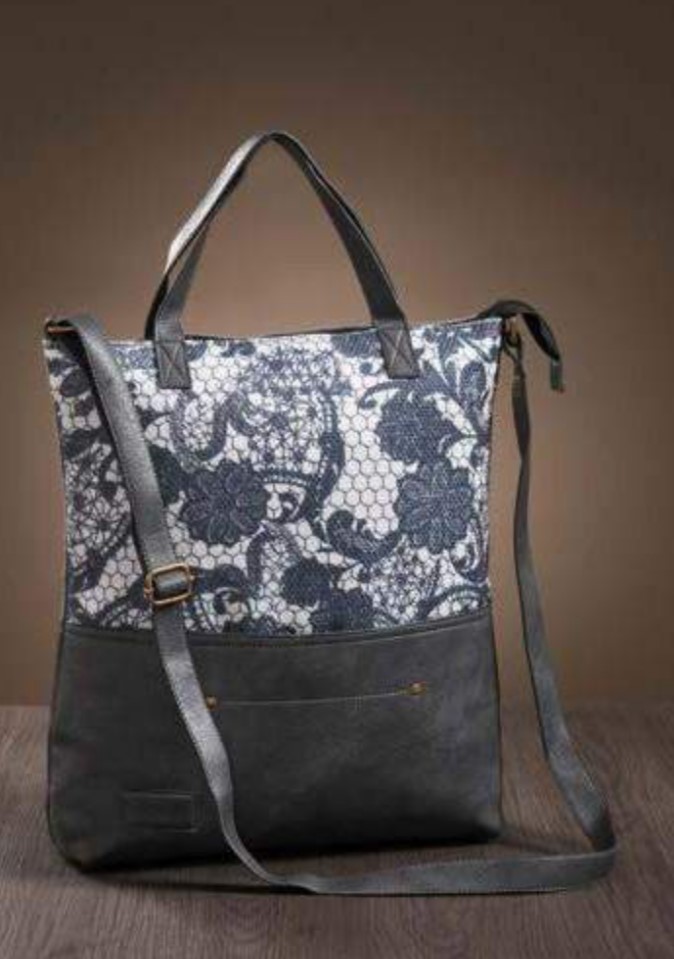Spacious Square Tote Bag - 16” W X 16” H X 3” D With 6” Handle Drop And 23” Adjustable Shoulder Strap, External Slip Pocket, Interior Zippered Pocket & 5 Card Slots, Zipper Closure

