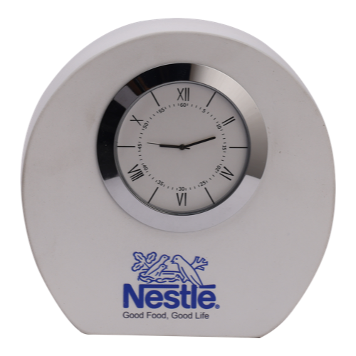 Nestle Table Clock - Size: 4.5"×4.5"