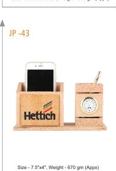 Pen Stand Size - 7.5"x4", Weight - 670 gm (Appx)