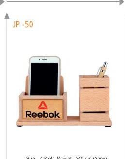 Pen Stand Size - 7.5"x4", Weight - 340 gm (Appx)