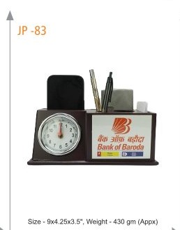PEN STAND Size - 9x4.25x3.8", Weight - 430 gm (Appx)