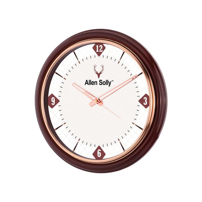 Glossy Finish Round Wall Clock