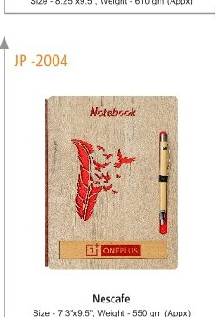 Designer Notebook Nescafe