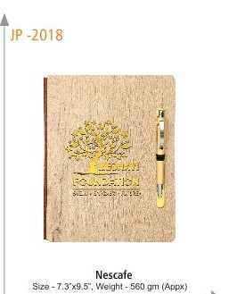 Designer Notebook Nescafe