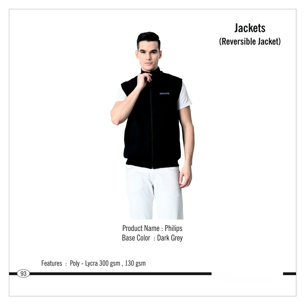 JACKET (Reversible Jacket)