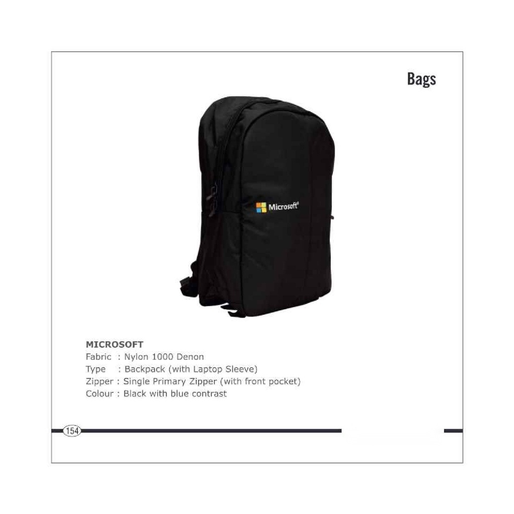 BACK BAG WITH LAPTOP SLEEVE
