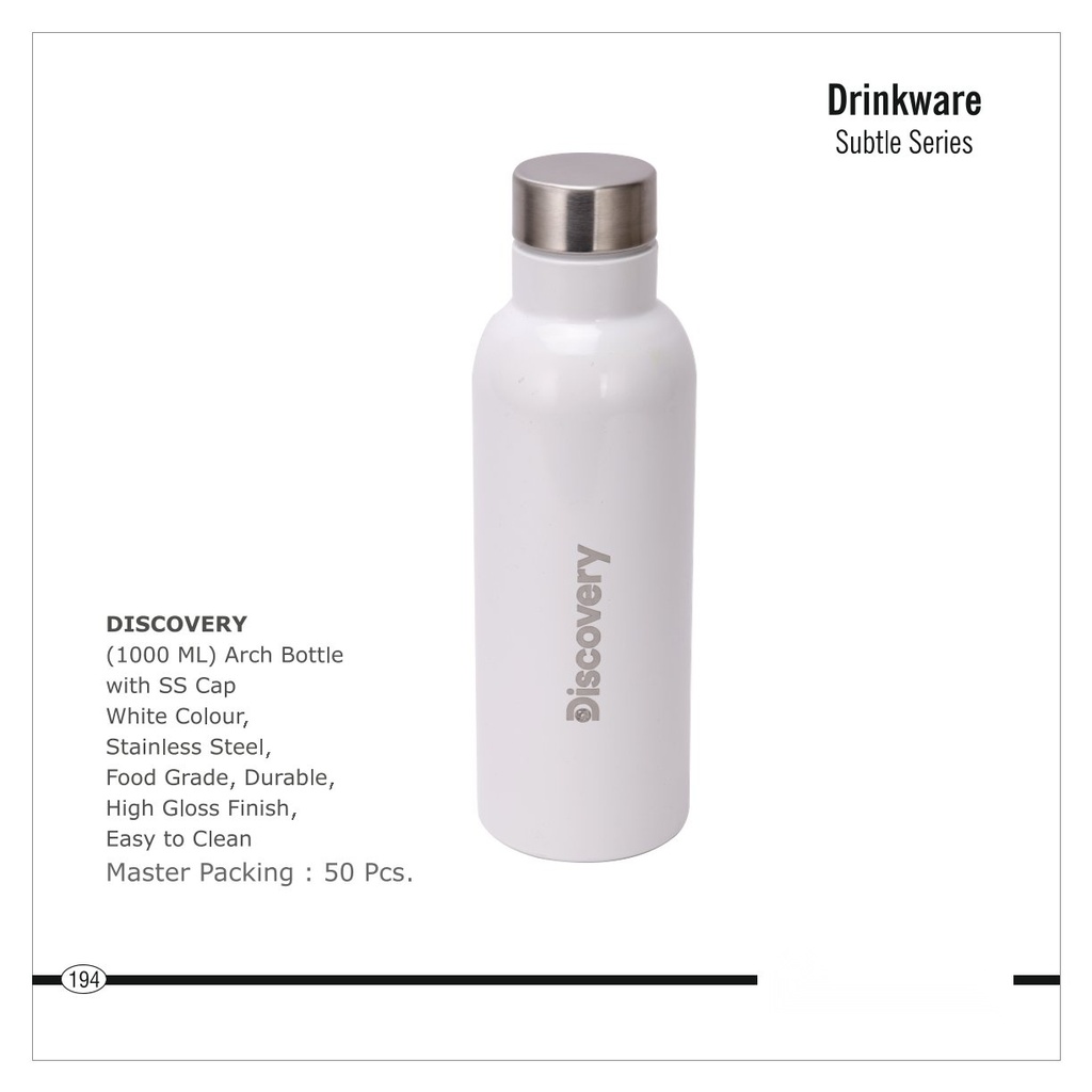 (1000 ML) Arch Bottle with SS Cap