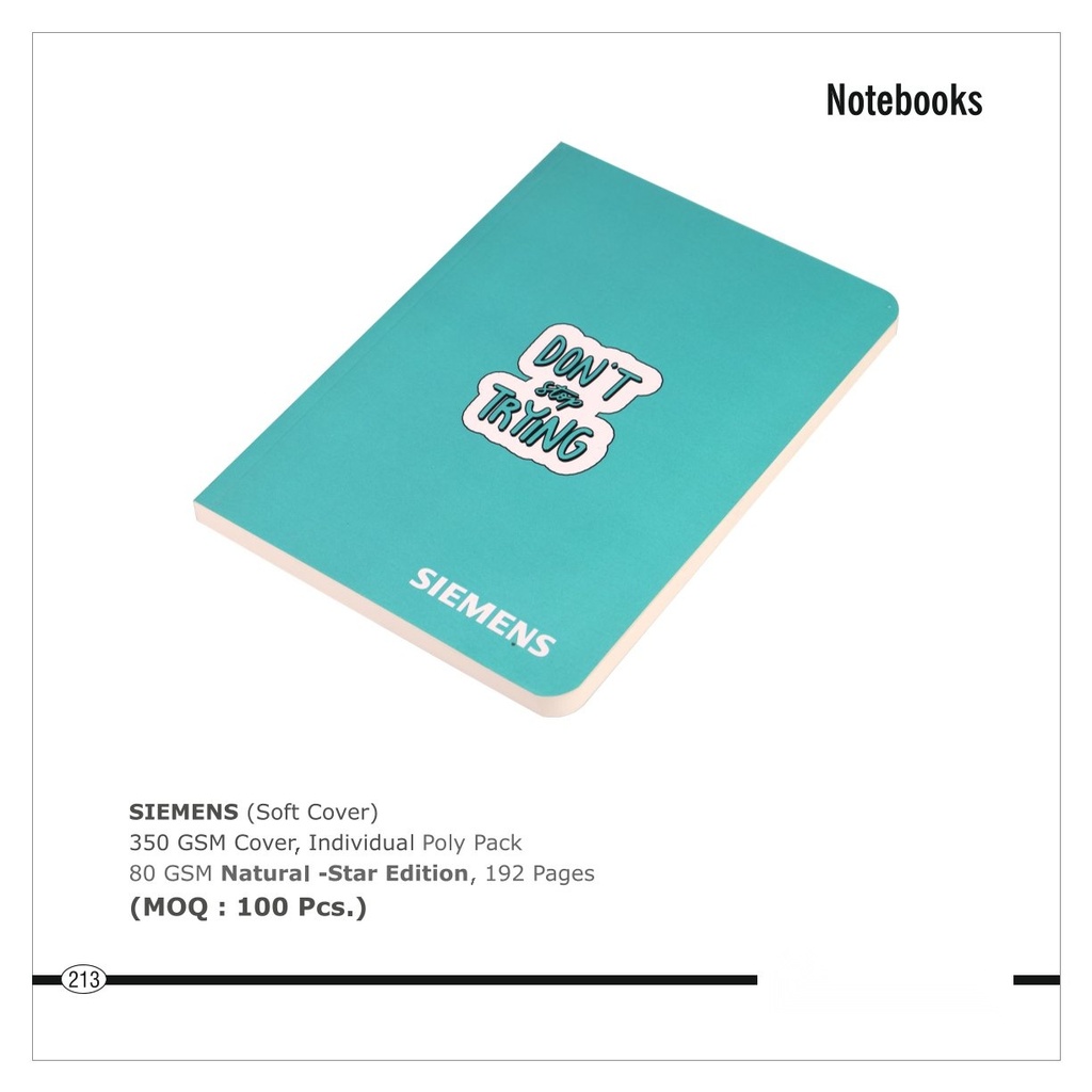 NOTE BOOK (Soft Cover)