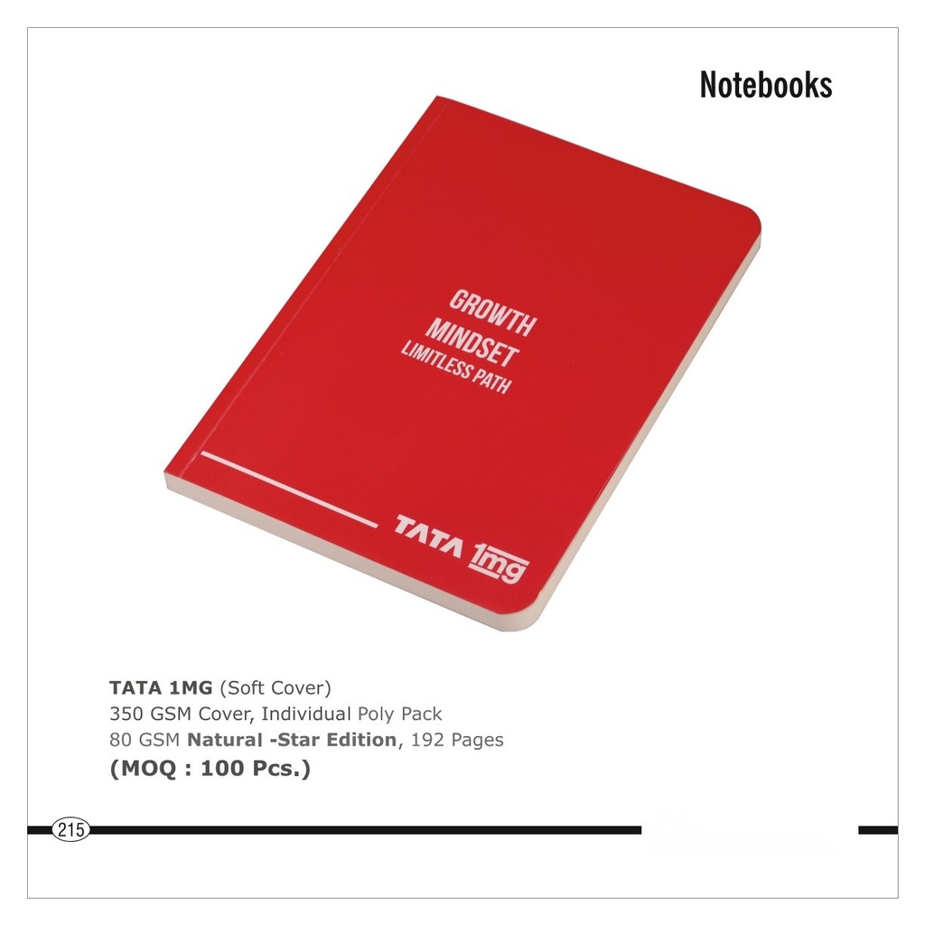 NOTE BOOK (Soft Cover)
