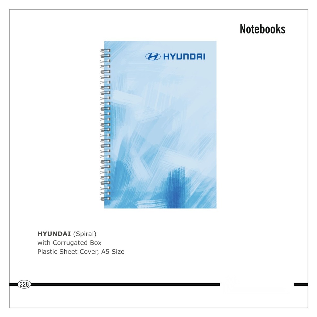 Note book (Spiral) with Corrugated Box