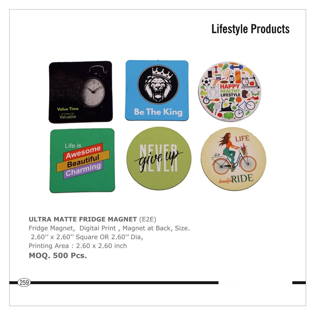 ULTRA MATTE FRIDGE MAGNET (2E)