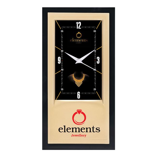 Wall Clock 6.63" X 12.87 "
