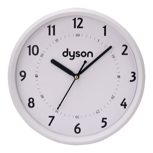 Dyson Wall Clock - Size: 9.75" Dial Size: 9"