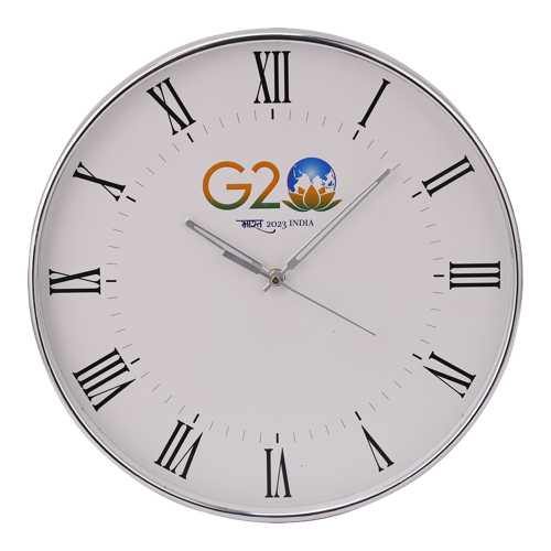 G20 Wall Clock - Size : 11.75" Dial Size : 11.25"