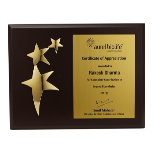 Trophie - Size : 7"*9"