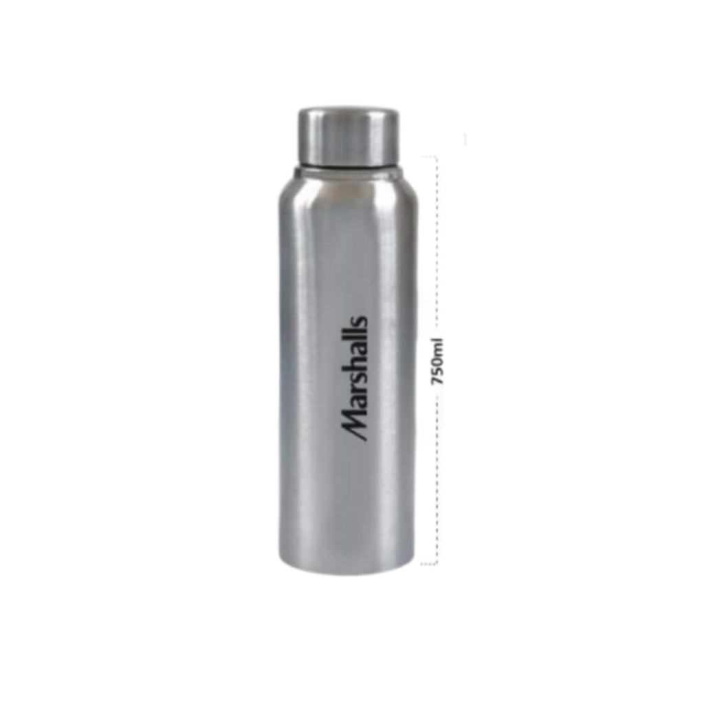 Water Bottle Stainless Steel (750 ML) Material : (Matt Steel Finish)