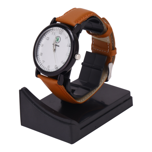 Skoda Wrist Watch - Applique Dial,Premium German Craft Box