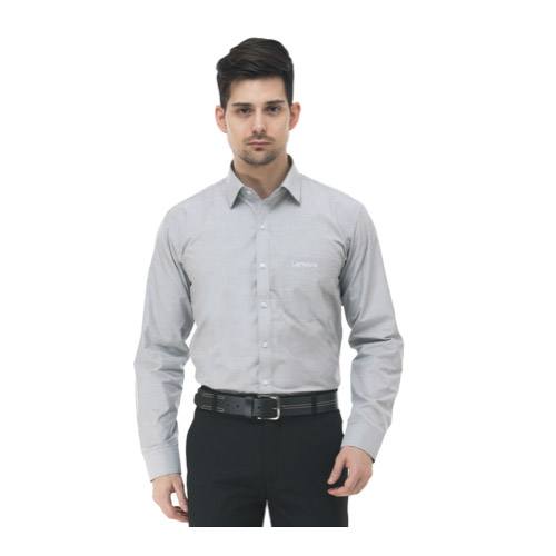 Shirt(Business Shirt)Fabric : Poly Cotton, Collar Type : Cut Away Collar