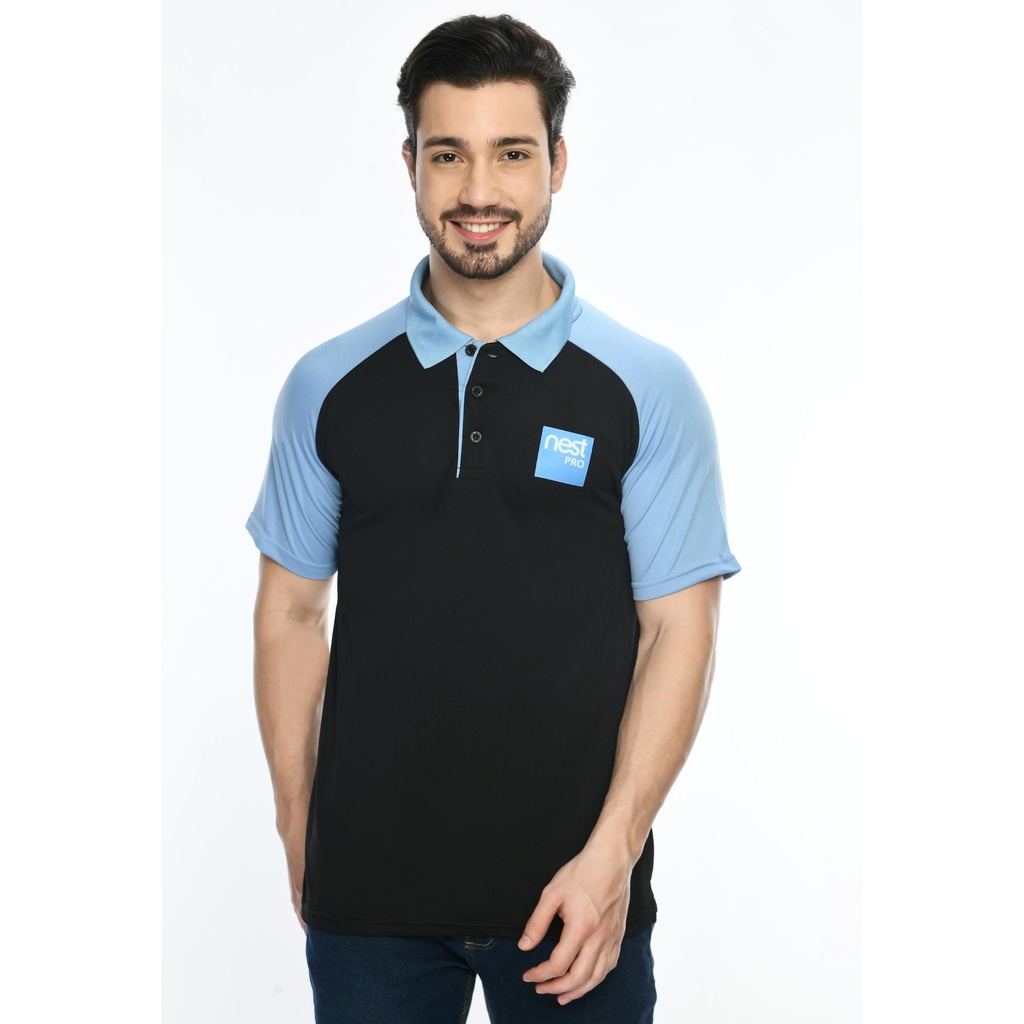 T-Shirt - Cut And Sew; Contrast Bone ; Fabric : Dot Knit Mesh; Sweat Absorbent
