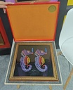 Toughened glass acrylic hand painted 15x15 inch