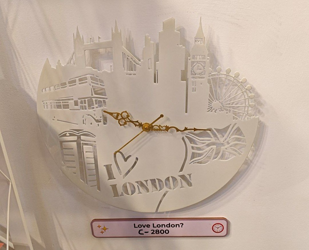 metal powder coated clock 14inch diameter