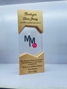 wooden crystal memento