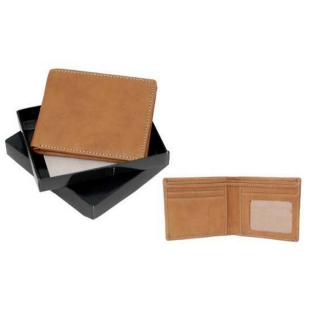 Tan Leatherette Wallet 
