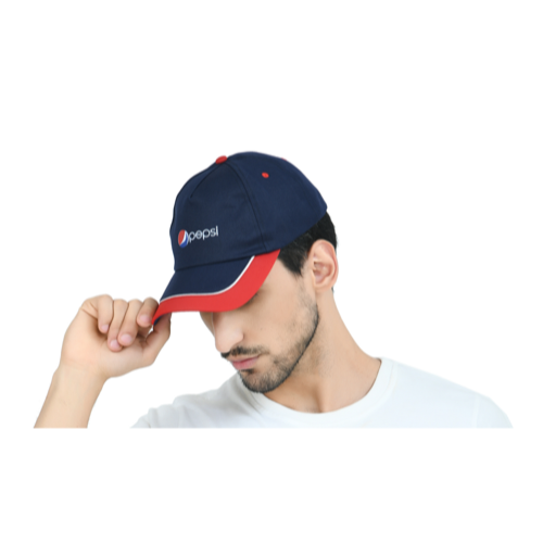 Cap -(Australian Cut, Premium Stitching) (Imported Peak, Imported Fusing) Fabric : Non-Denim (5 Panel) 