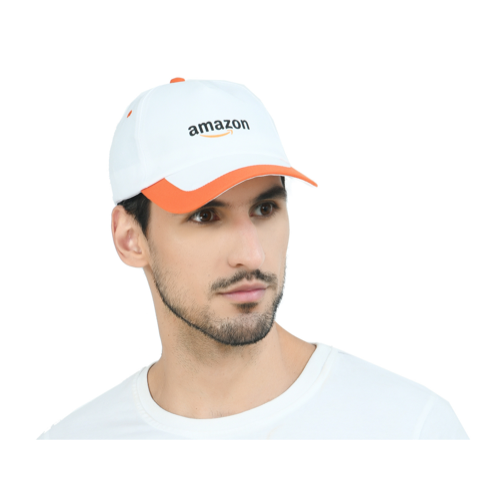 Cap -(Australian Cut, Premium Stitching) (Imported Peak, Imported Fusing) Fabric : Non-Denim (5 Panel)