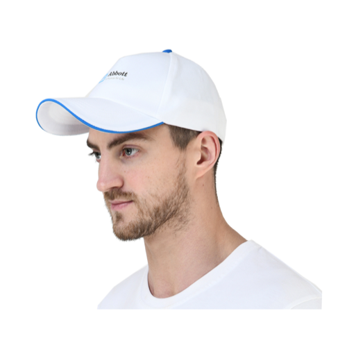 Cap - Fabric : Cotton Twill (5 Panel) (Imported Peak, Imported Fusing)