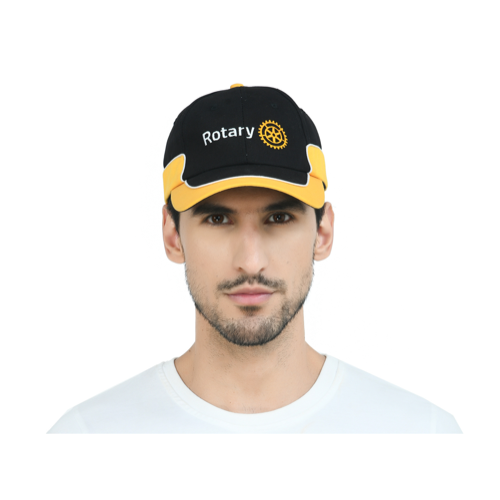 Cap - (Australian Side Cut) (Imported Peak, Imported Fusing) Fabric : Cotton Twill (5 Panel)