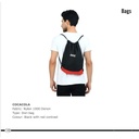 Cocacola  |  Dori Bag, Fabric : Nylon 1000 Denon, Colour : Black With Red Contrast