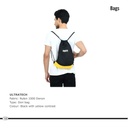 Ultratech  |  Dori Bag, Fabric : Nylon 1000 Denon, Colour : Black With Yellow Contrast