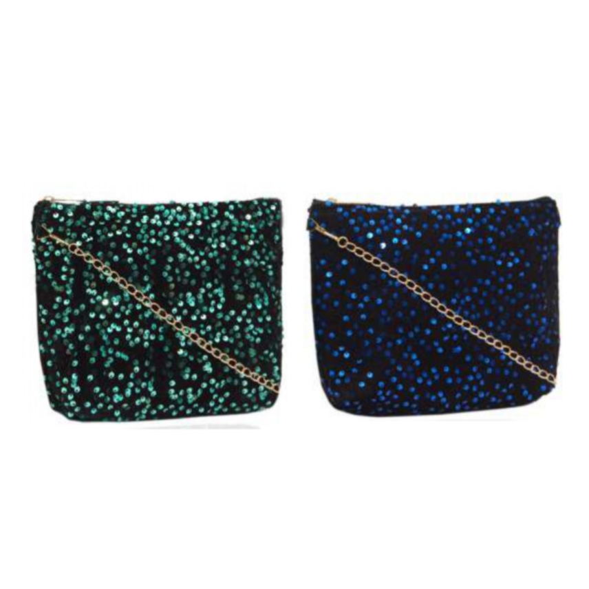 Shimmer sling bag
