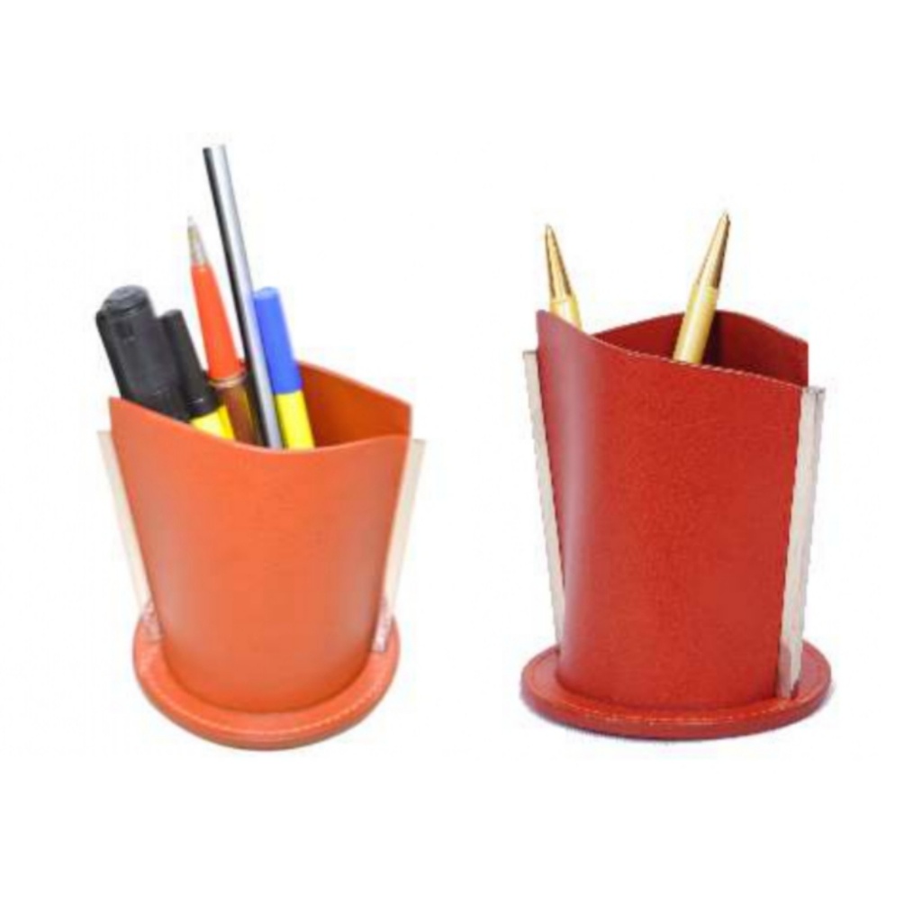 Tan pen stand