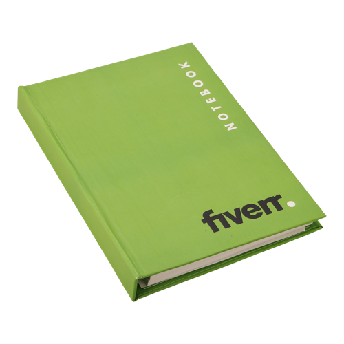 NOTEBOOK - Hard Cover Coverd Wiro,A5 Size, Hard Cover COVERED Wiro, Includes 2 Single Side Inserts, Individual Poly Pack, 80 GSM , 192 Pages